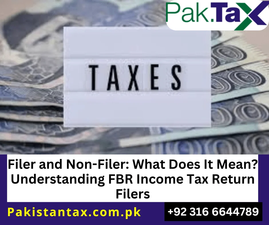 FBR Income Tax Return