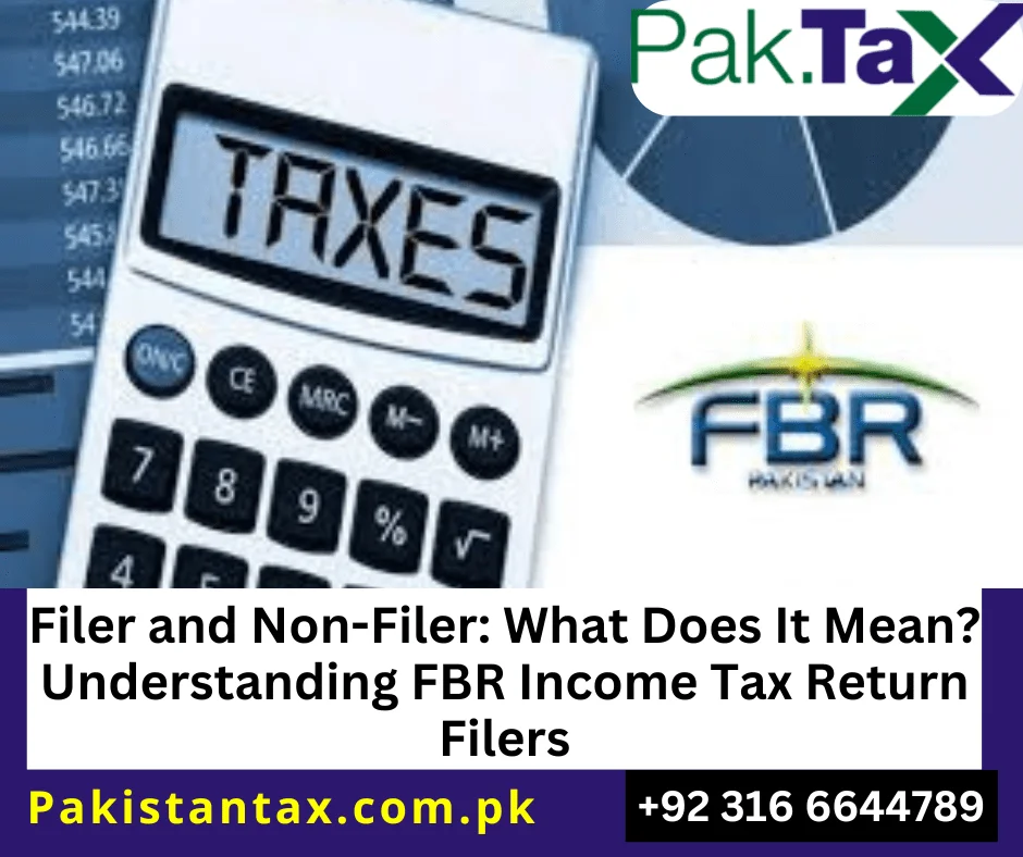 FBR Income Tax Return