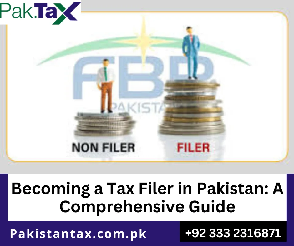 Tax filer benefits in Pakistan