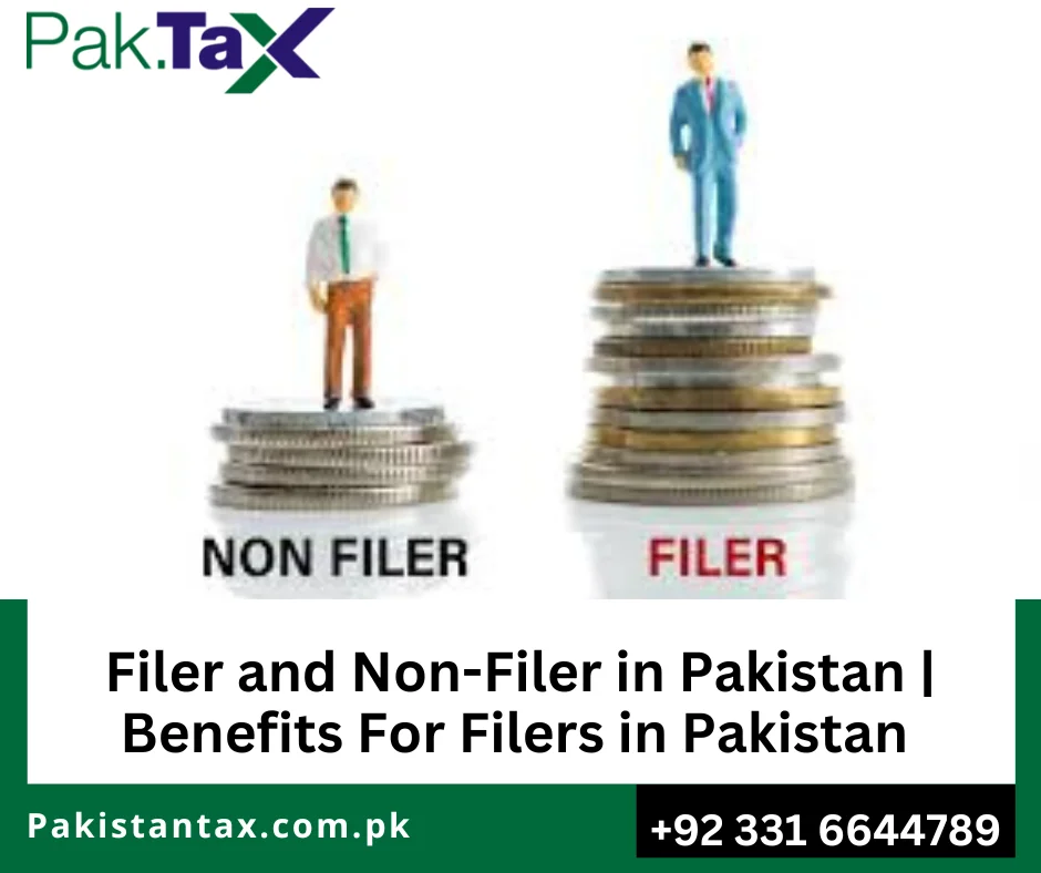 Filer and non-filer in Pakistan