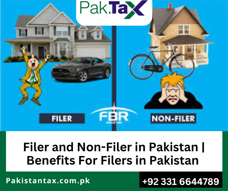 Non-filer consequences in Pakistan and filer's benefits