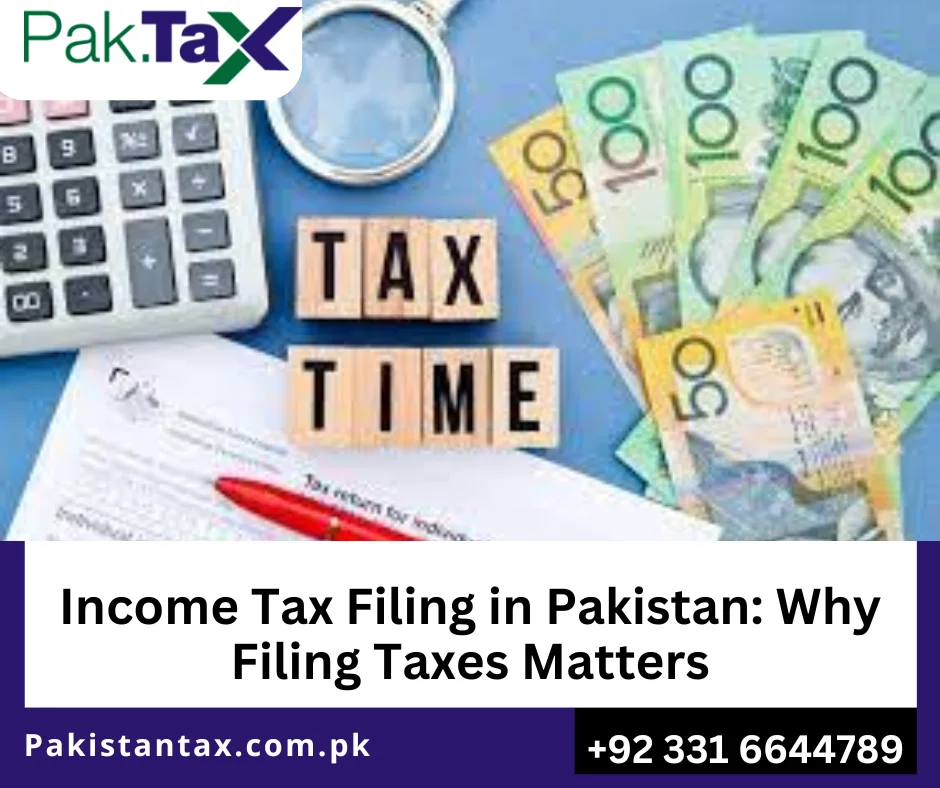 Tax filing process Pakistan