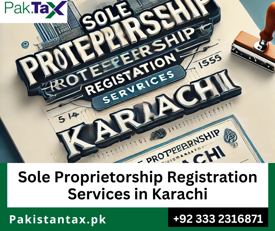 Sole Proprietorship Firms in Pakistan