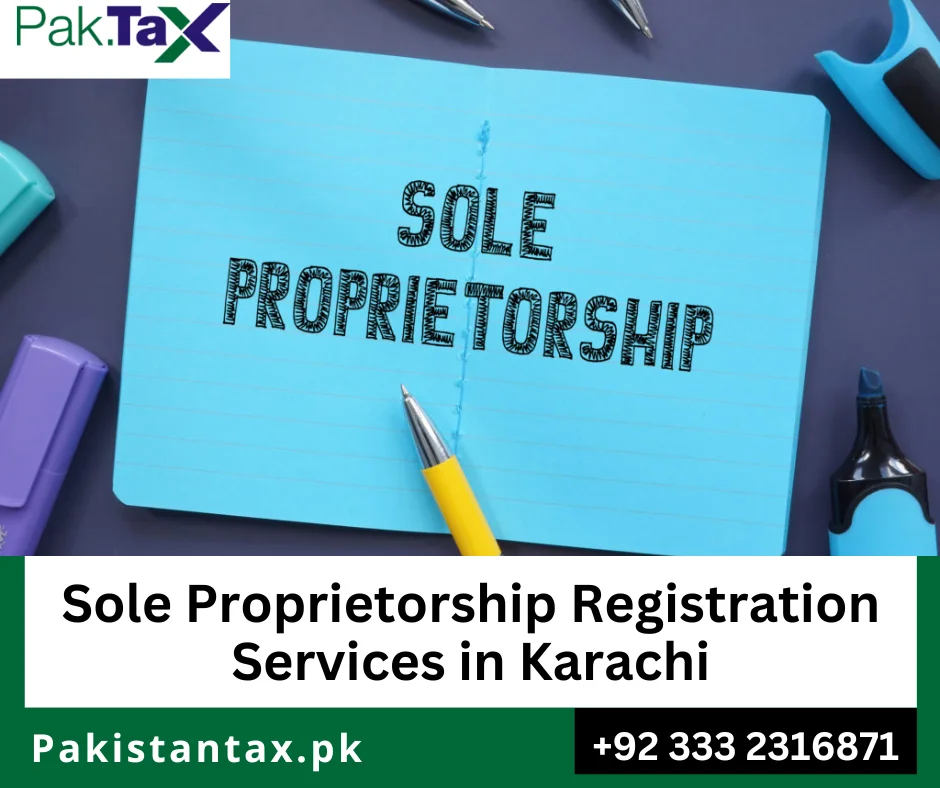 Sole Proprietorship Registration in Karachi